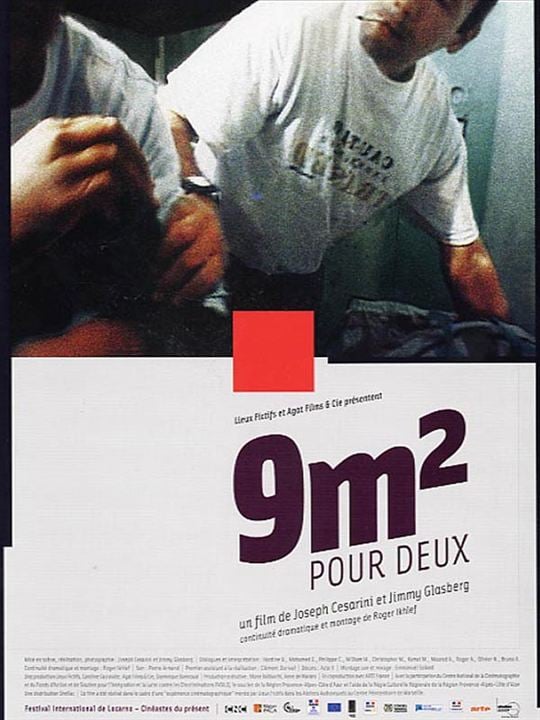 9 m² pour deux : Affiche Joseph Cesarini, Jimmy Glasberg