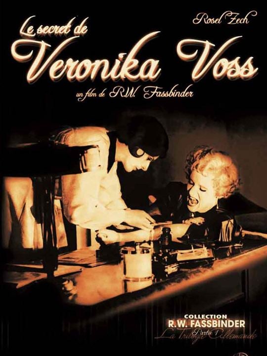 Le Secret de Veronika Voss : Affiche Rainer Werner Fassbinder