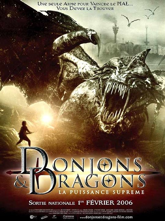 Donjons & dragons, la puissance suprême : Affiche