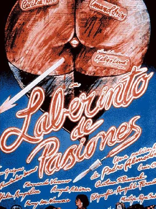 Le Labyrinthe des passions : Affiche