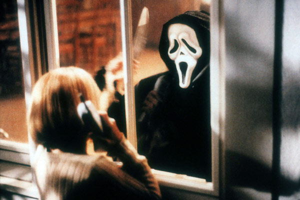 Scream : Photo Wes Craven, Drew Barrymore