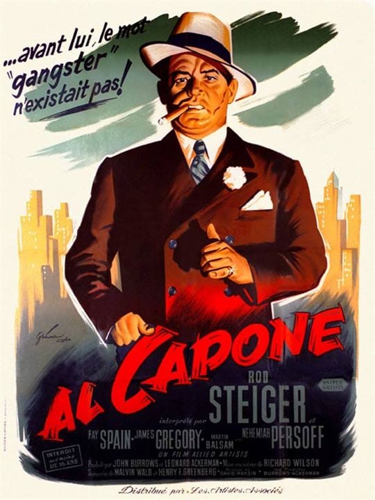 Al Capone : Affiche Rod Steiger, Richard Wilson