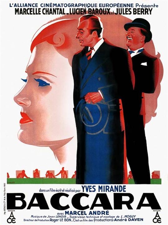 Baccara : Affiche Yves Mirande