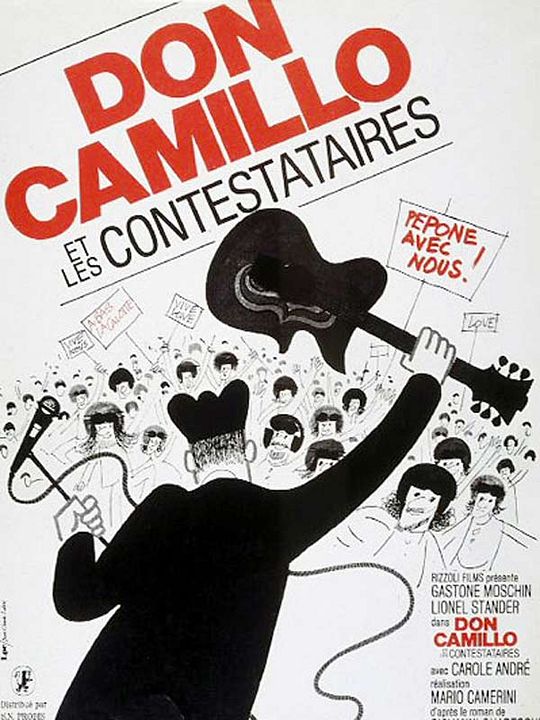 Don Camillo et les contestataires : Affiche Mario Camerini