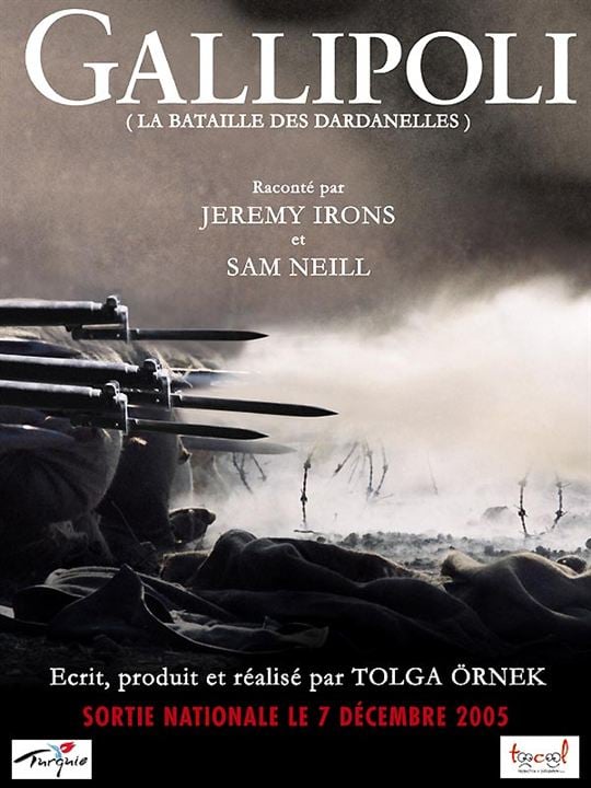 Gallipoli (la bataille des Dardanelles) : Affiche