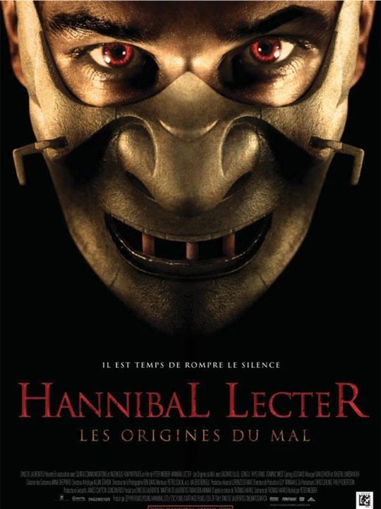 Affiche du film Hannibal Lecter : les origines du mal - Affiche 1 ...