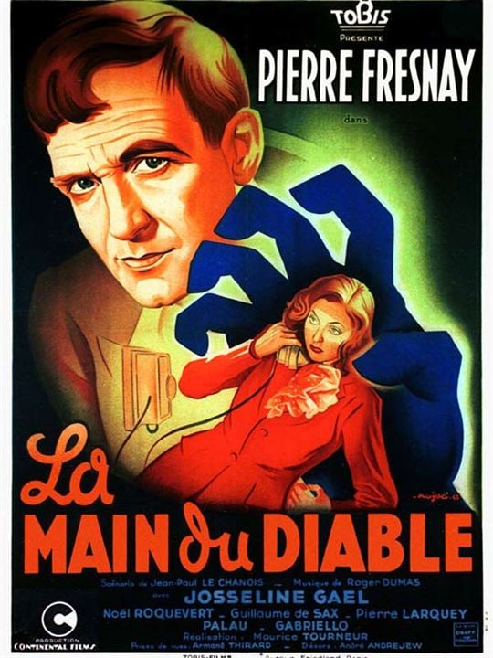 La Main du diable : Affiche Maurice Tourneur