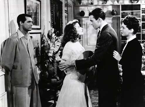 Indiscrétions : Photo Cary Grant, George Cukor, Katharine Hepburn, James Stewart