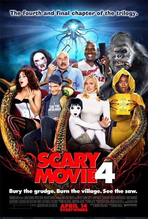 Scary Movie 4 : Affiche Craig Bierko, David Zucker, Dr. Phil, Shaquille O'Neal