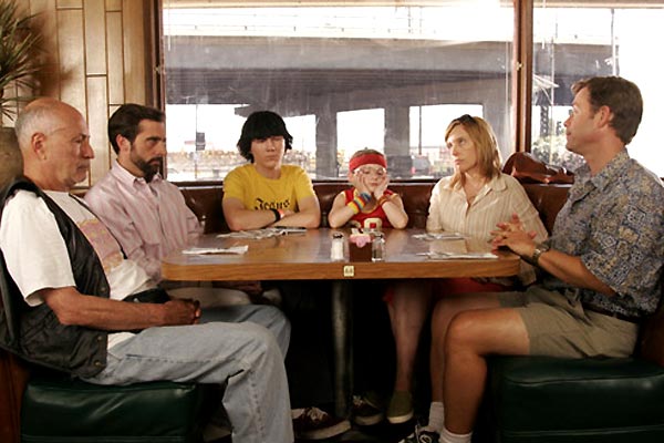 Little Miss Sunshine : Photo Paul Dano, Toni Collette, Greg Kinnear, Alan Arkin, Abigail Breslin, Steve Carell