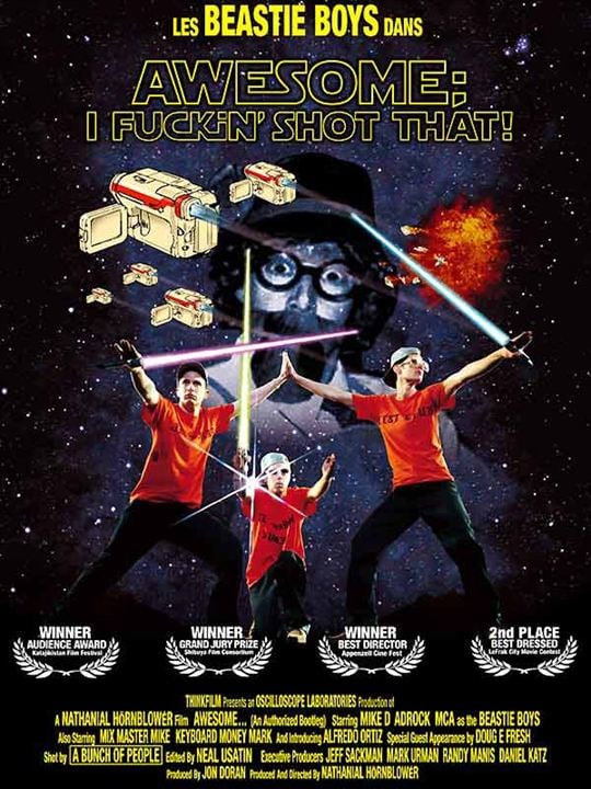 Awesome; I Fuckin' Shot That! : Affiche Mike D, Adam Yauch, Adam Horovitz