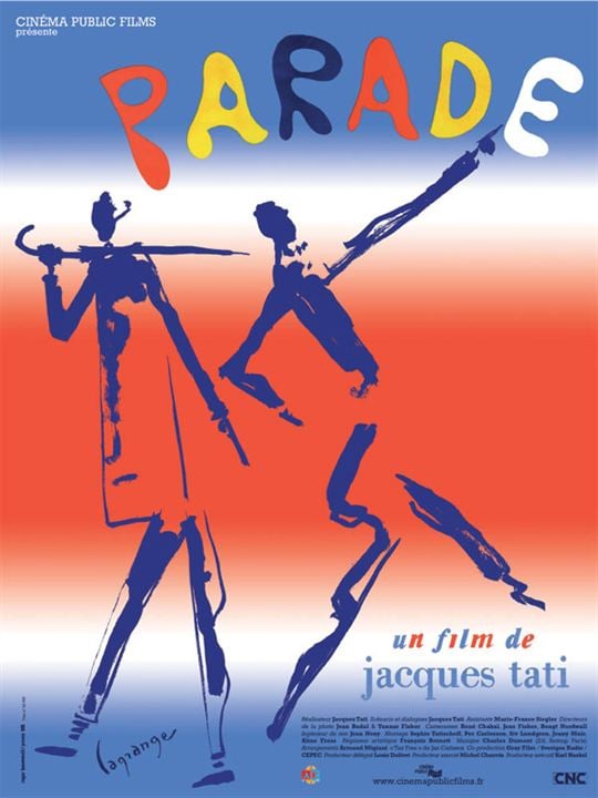 Parade : Affiche Jacques Tati
