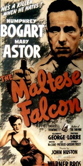 Le Faucon maltais : Photo John Huston, Humphrey Bogart