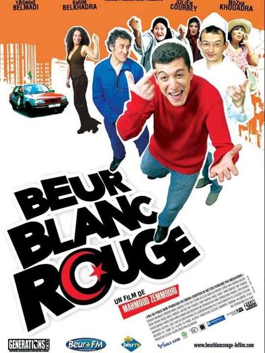 Beur blanc rouge : Affiche Yasmine Belmadi, Julien Courbey