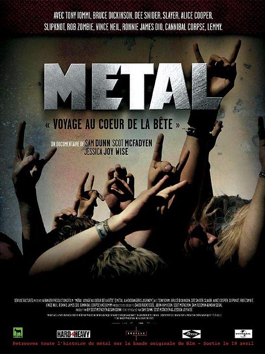 Metal : voyage au coeur de la bête : Affiche