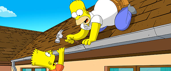 Les Simpson - le film : Photo David Silverman, Matt Groening