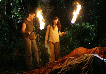 Photo Evangeline Lilly, Matthew Fox