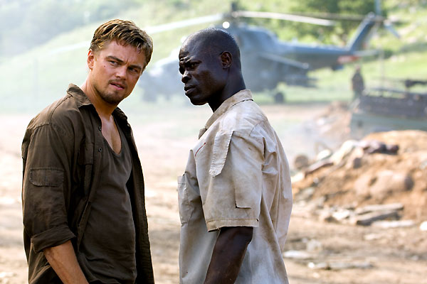 Blood Diamond : Photo Leonardo DiCaprio, Djimon Hounsou
