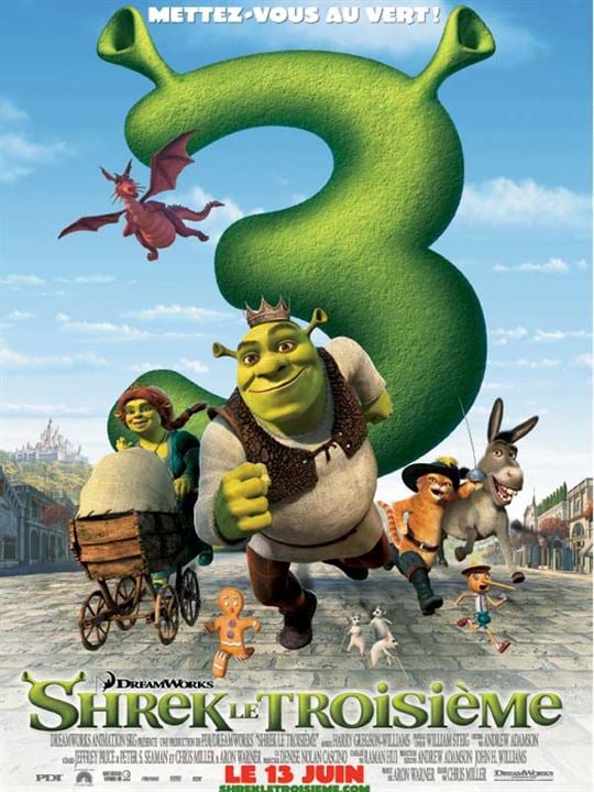 Shrek le troisième : Affiche Raman Hui