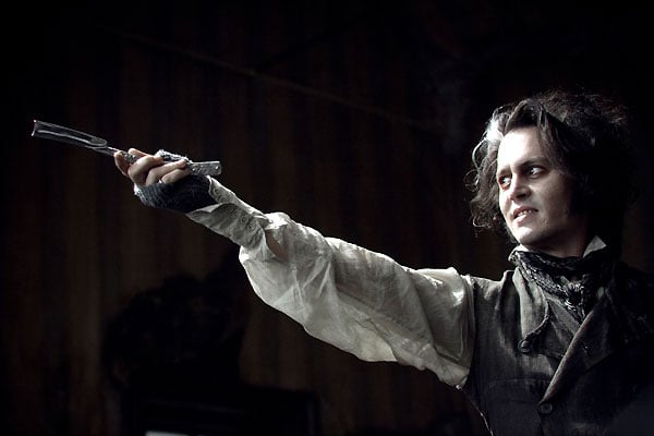 Sweeney Todd, le diabolique barbier de Fleet Street : Photo Johnny Depp