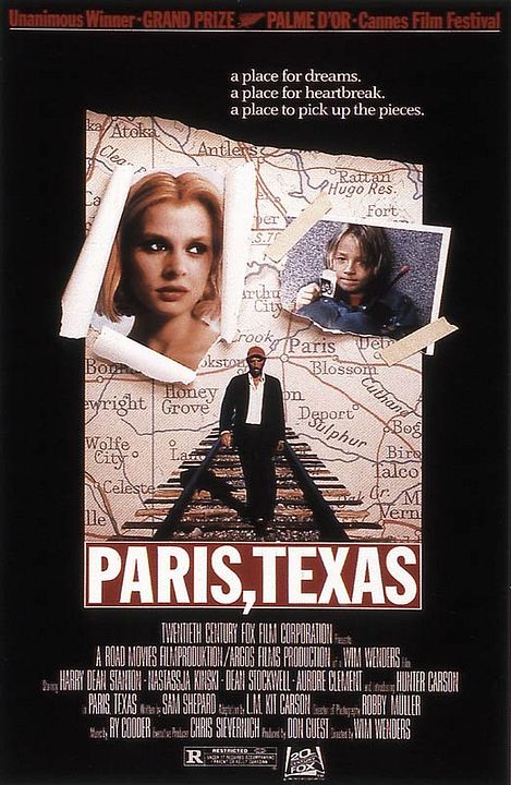 Paris, Texas : Affiche