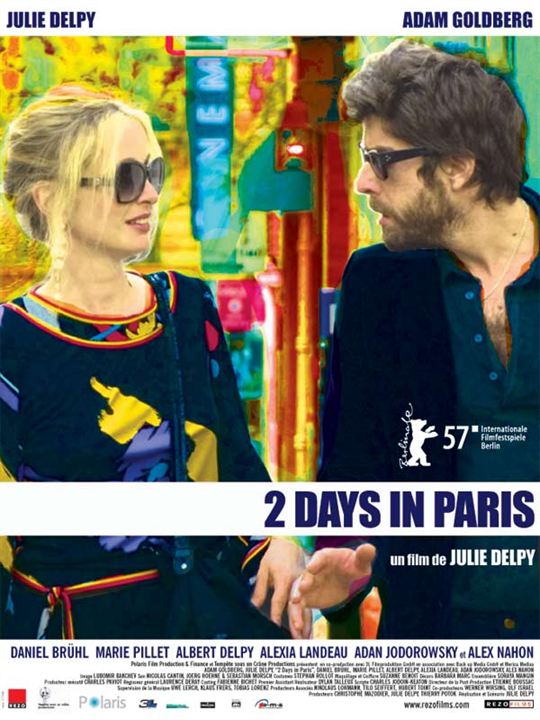 2 Days in Paris : Affiche