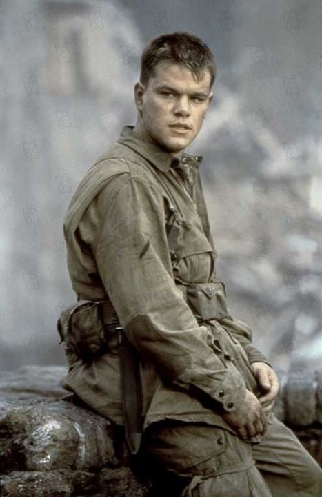 Il faut sauver le soldat Ryan : Photo Matt Damon, Steven Spielberg