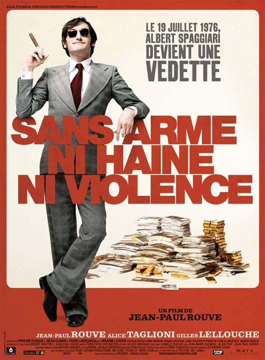 Sans arme, ni haine, ni violence : Affiche Jean-Paul Rouve
