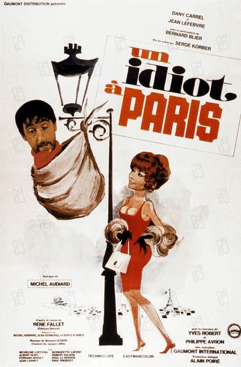 Un Idiot à Paris : Affiche Serge Korber
