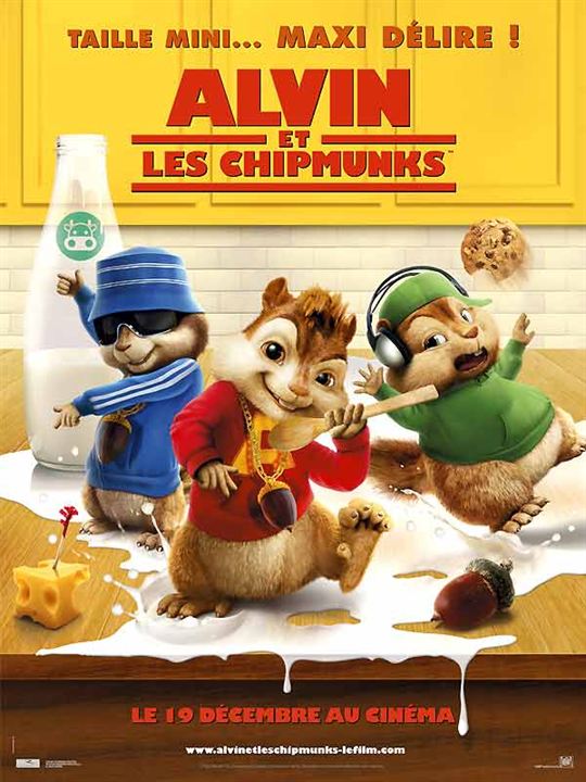 Alvin et les Chipmunks : Affiche Tim Hill