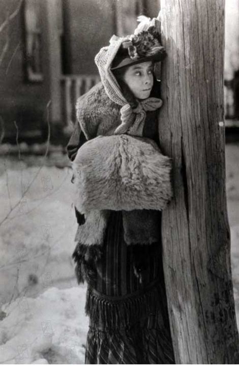 À travers l'orage : Photo D.W. Griffith, Lillian Gish