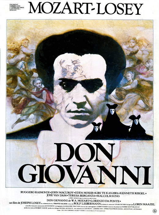 Don Giovanni : Affiche Joseph Losey