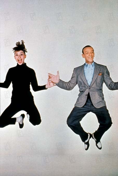Drôle de frimousse : Photo Fred Astaire, Stanley Donen, Audrey Hepburn