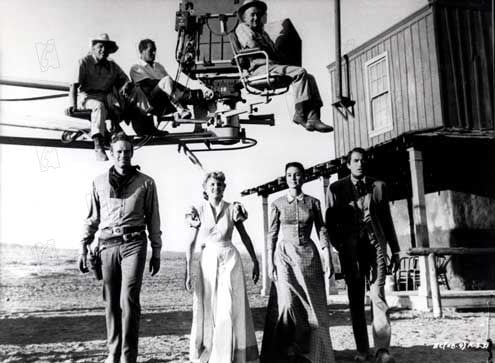 Les Grands espaces : Photo Carroll Baker, Charlton Heston, Gregory Peck, Jean Simmons, William Wyler