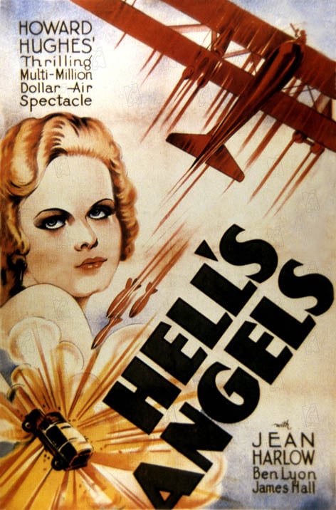 Les Anges de l'enfer : Affiche Howard Hughes