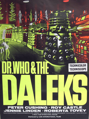 Dr Who contre les Daleks : Affiche