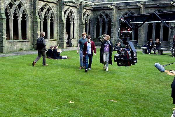 Harry Potter et le Prince de sang mêlé : Photo Rupert Grint, Daniel Radcliffe, Emma Watson