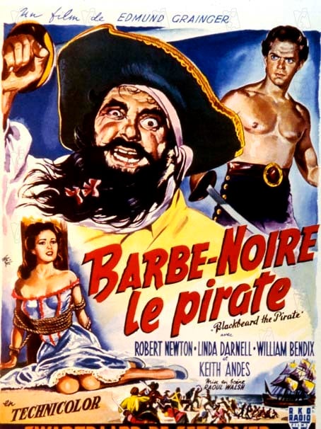 Barbe-Noire le pirate : Photo Raoul Walsh