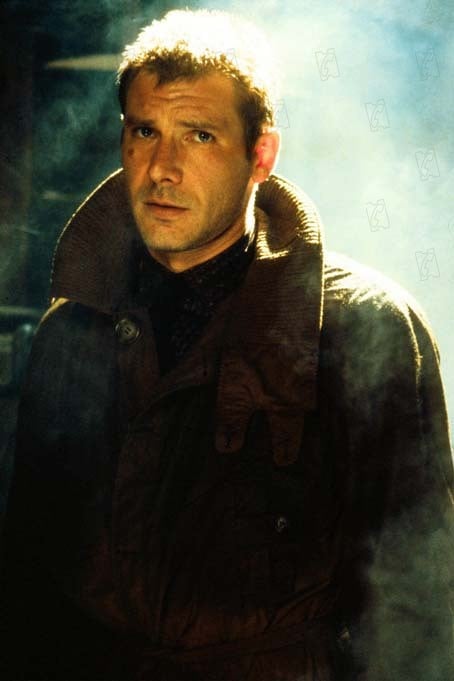 Blade Runner : Photo Harrison Ford, Ridley Scott