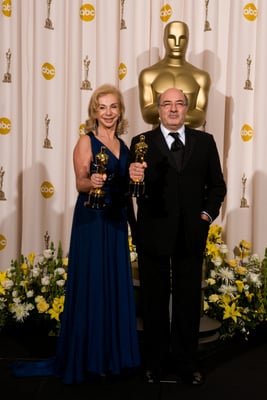 Cérémonie des Oscars 2008 : Photo Francesca Lo Schiavo, Dante Ferretti