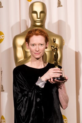 Cérémonie des Oscars 2008 : Photo Tilda Swinton
