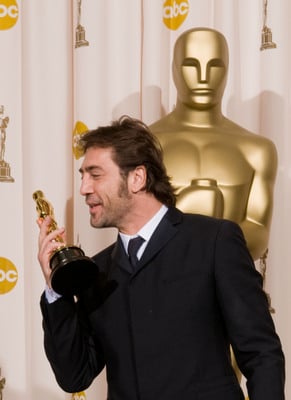 Cérémonie des Oscars 2008 : Photo Javier Bardem