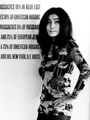 Affiche Yoko Ono