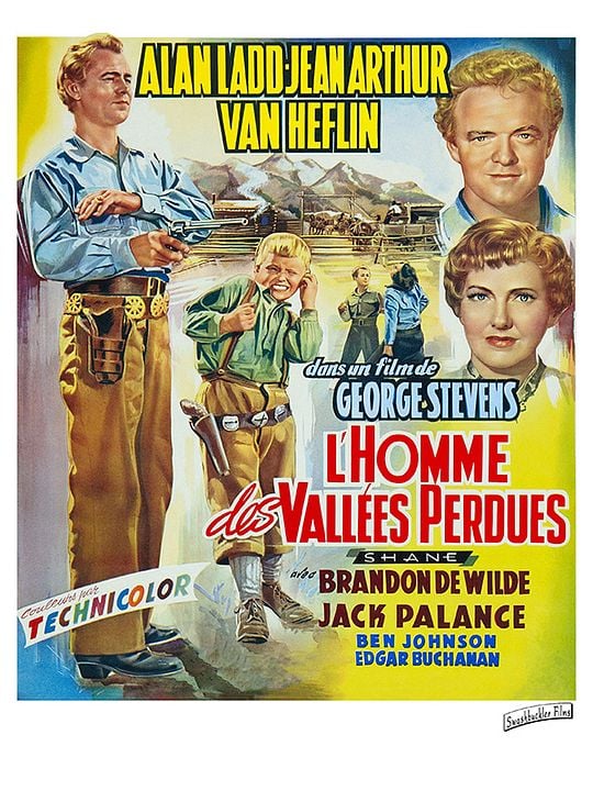 L'Homme des vallées perdues : Affiche