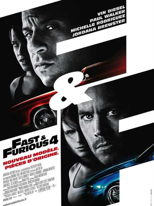 Fast and Furious 4 : Affiche Paul Walker