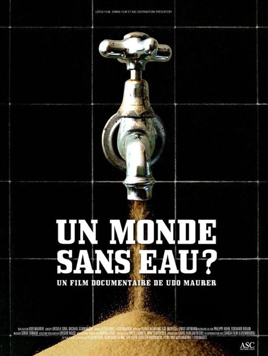 Un monde sans eau ? : Affiche Udo Maurer