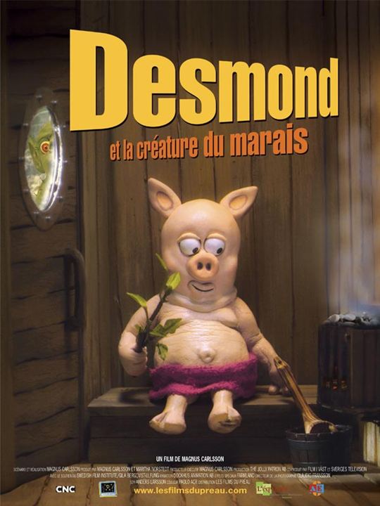 Desmond et la créature du marais : Affiche Magnus Carlsson