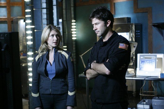 Photo Jewel Staite, Joe Flanigan