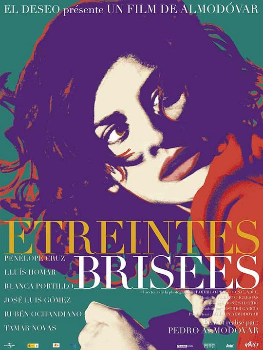 Etreintes brisées : Affiche