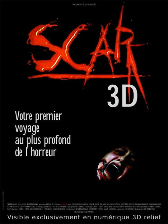 Scar 3D : Affiche Jed Weintrob